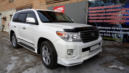 Toyota Land Cruiser 200 — увеличение мощности