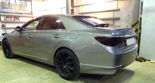 Toyota MARK X — чип-тюнинг + промывка топливной системы