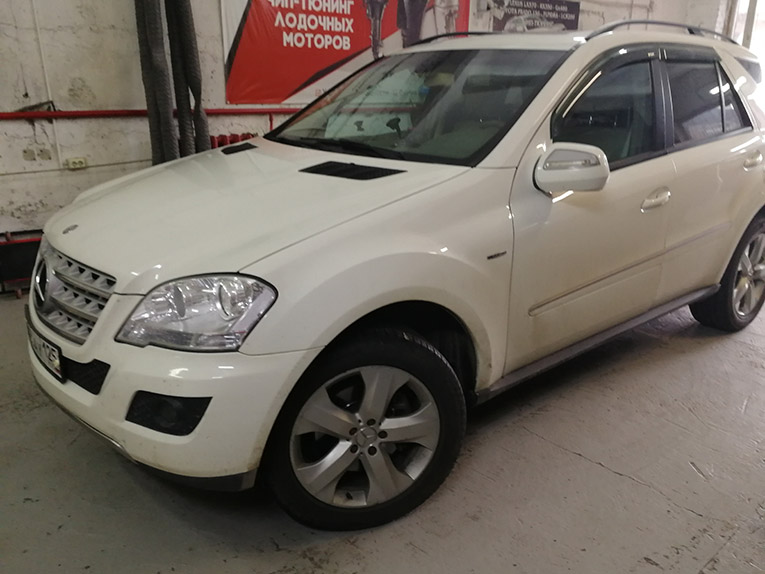 Mercedes ML320 2009 TDI — отключаем DPF и EGR